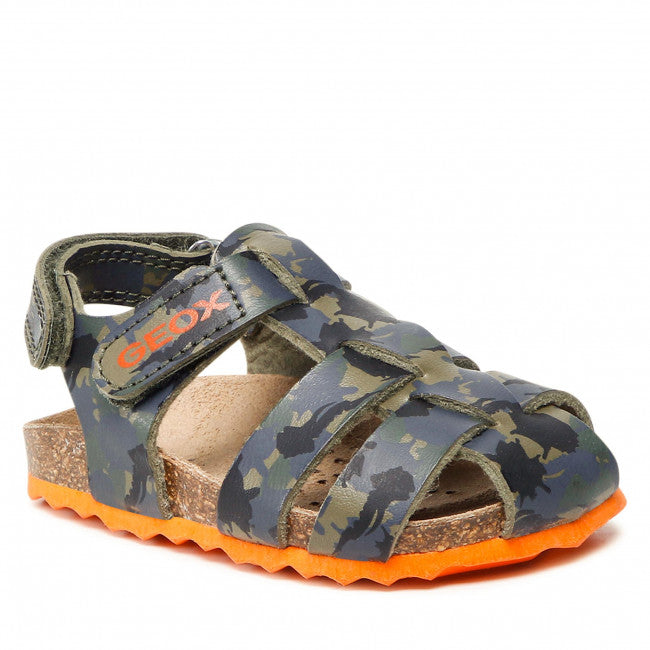 Geox B S.Chalki B. B B252QB 00004 C0623 S Military/Orange