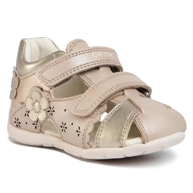 GEOX Bambina B Kaytan G.A-Pea.Le+Pea.Gbk Beige/Gold B0251A 044AJ C0871