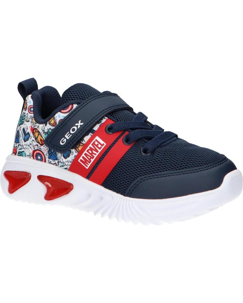 GEOX Sportivo Per Bambino J ASSISTER B. NAVY-MULTICOLOR. J45DZD 01554 C4243