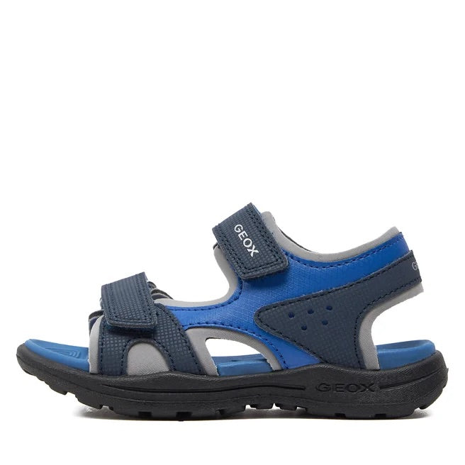 GEOX Bambino J Vaniett B. C- Lycra+Pr.Dbk Navy/Royal J455XC 015CE C4226