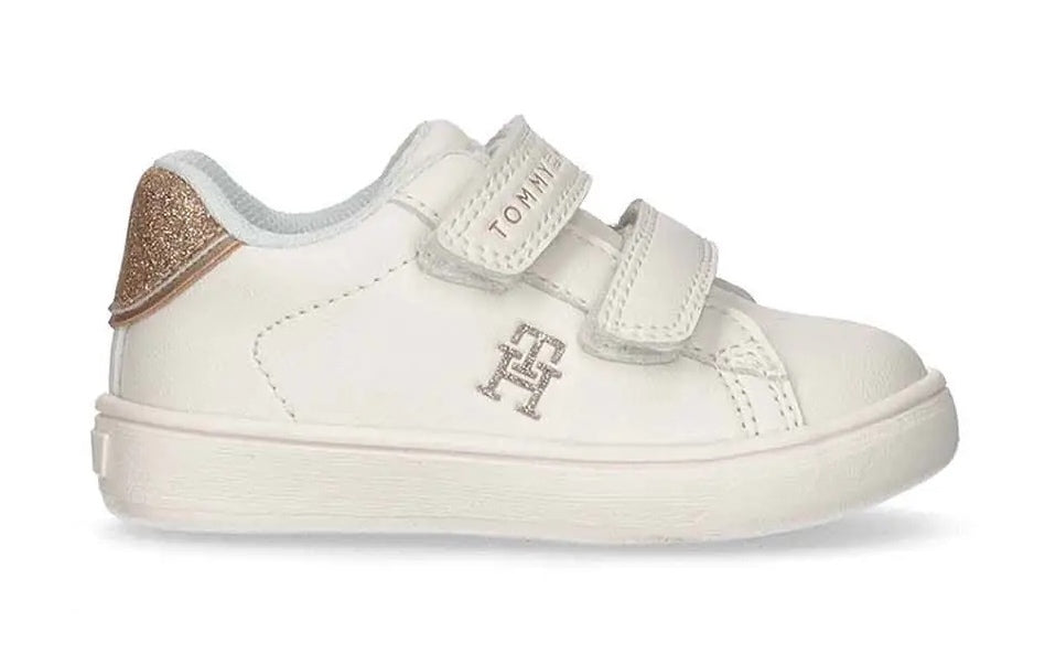 TOMMY HILFIGER - T1A9-33515-0192 - BIANCO/ORO