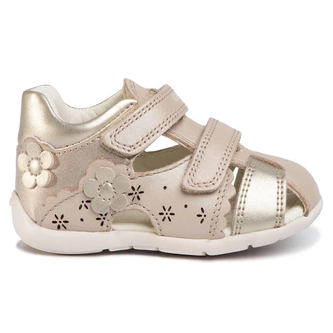 GEOX Bambina B Kaytan G.A-Pea.Le+Pea.Gbk Beige/Gold B0251A 044AJ C0871