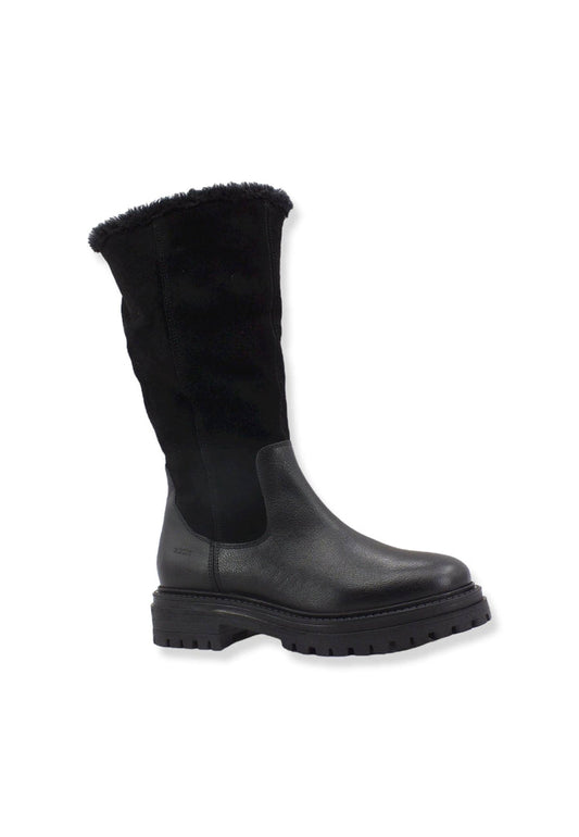 GEOX Stivale D Iridea M- Suede+Tumb.Lea Nero. D04GRM 02246 C9998