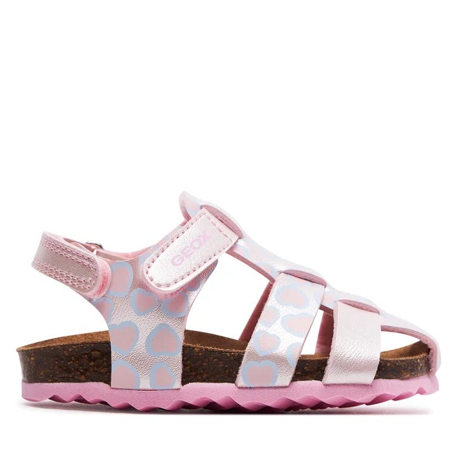 GEOX Bambina B S.Chalki G. A- Pearl.Syn Lt Pink B452RA 000NF C8010
