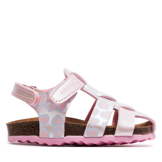 GEOX Bambina B S.Chalki G. A- Pearl.Syn Lt Pink B452RA 000NF C8010