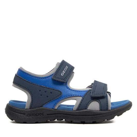 GEOX Bambino J Vaniett B. C- Lycra+Pr.Dbk Navy/Royal J455XC 015CE C4226