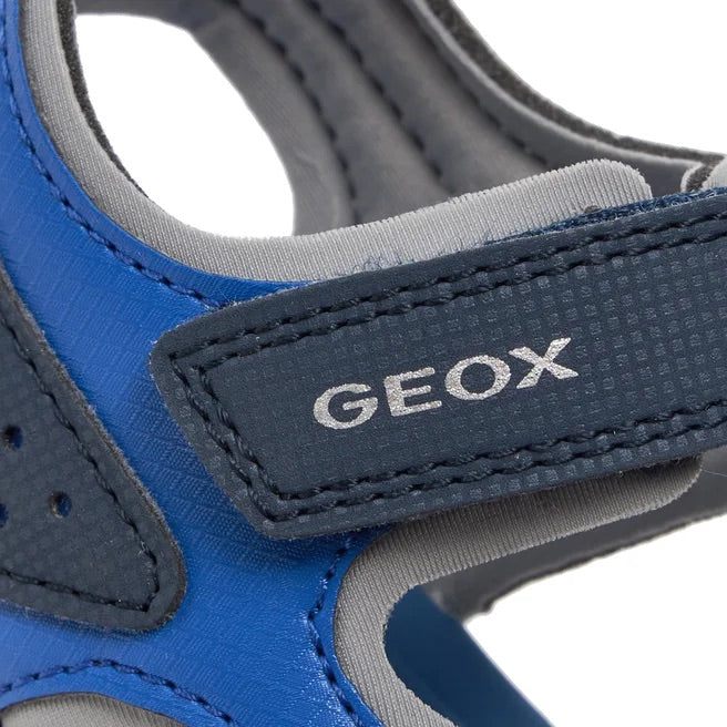 GEOX Bambino J Vaniett B. C- Lycra+Pr.Dbk Navy/Royal J455XC 015CE C4226