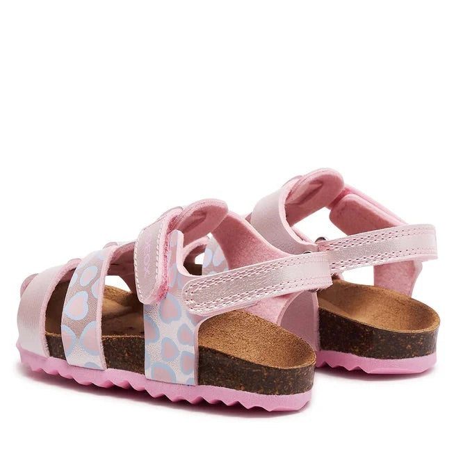 GEOX Bambina B S.Chalki G. A- Pearl.Syn Lt Pink B452RA 000NF C8010