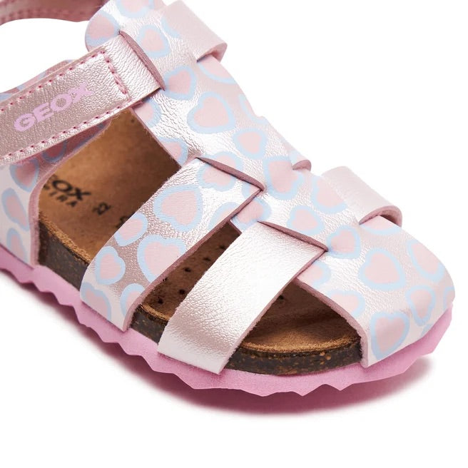 GEOX Bambina B S.Chalki G. A- Pearl.Syn Lt Pink B452RA 000NF C8010