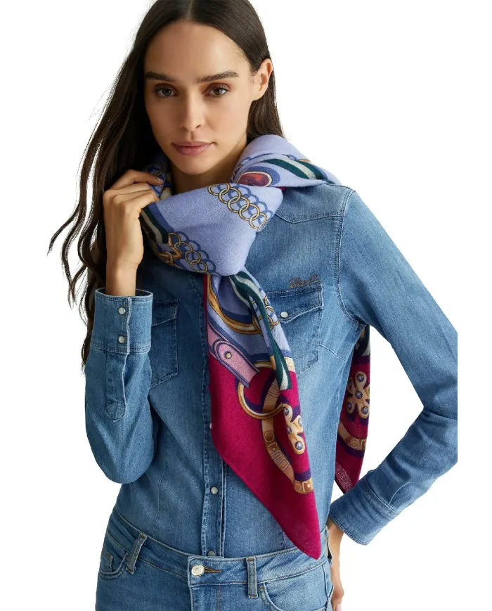 LIU JO 2f4092 t0300FOULARD FUCSIA
