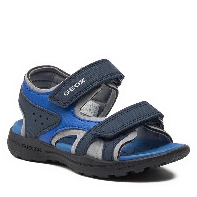 GEOX Bambino J Vaniett B. C- Lycra+Pr.Dbk Navy/Royal J455XC 015CE C4226