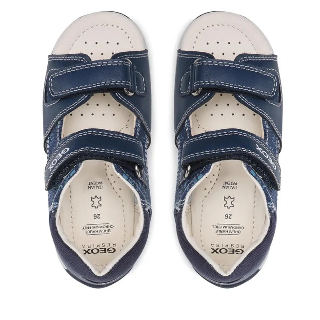 GEOX Bambino B S.Tapuz B.B-Syn+Pr.Canv Lt Navy/Navy B250XB 0BCAW CB4F4