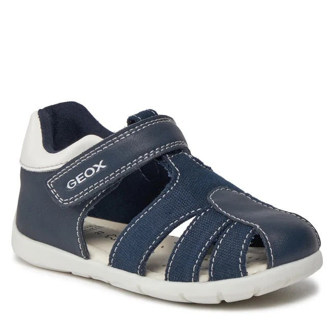 GEOX Bambino B Elthan B.C- Geobuck+Canvas Navy/White B451PC 05410 C4211