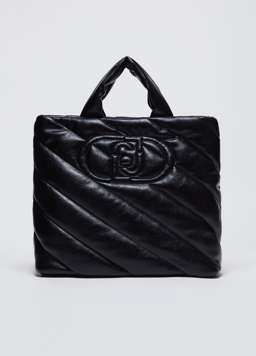 Liu jo N. ARTICOLO
AF4139E002222222T.U.
Shopping bag glossy matelassé nero