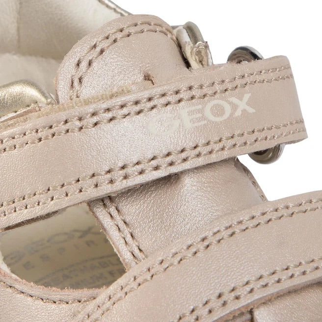 GEOX Bambina B Kaytan G.A-Pea.Le+Pea.Gbk Beige/Gold B0251A 044AJ C0871