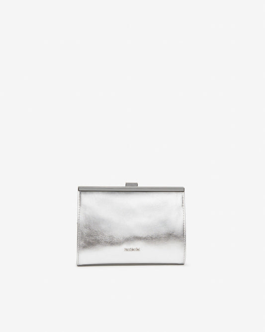 NeroGiardini Clutch da donna in materiale tecnico
Variante 700 | Colore Argento. Art. E343005DE
