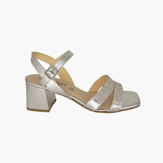 Cinzia Soft Sandalo Argento/Argento. CG72082HN 001