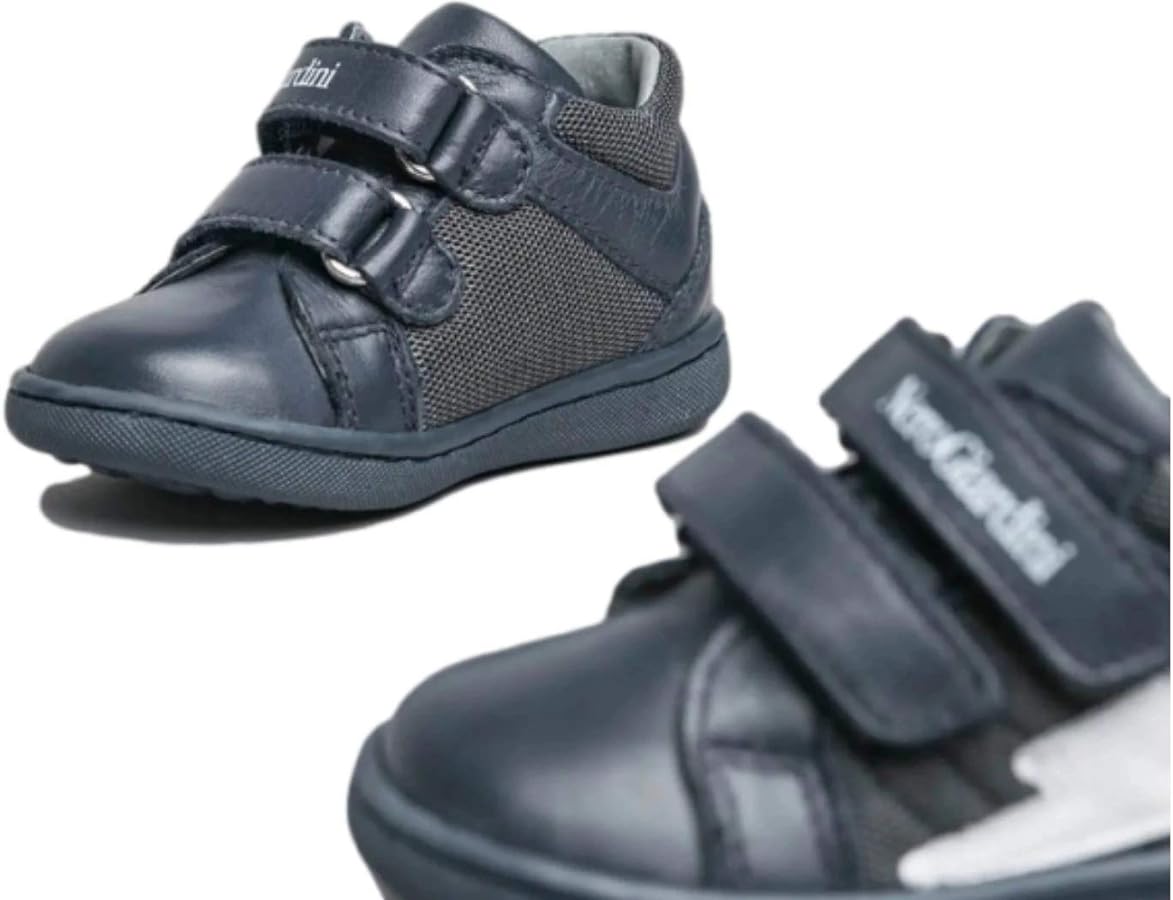 NeroGiardini Bambino BRANDON GRAFITE T.AT457 PETROLIO 170 CILE BIANCO. I019101M 200