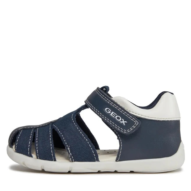 GEOX Bambino B Elthan B.C- Geobuck+Canvas Navy/White B451PC 05410 C4211