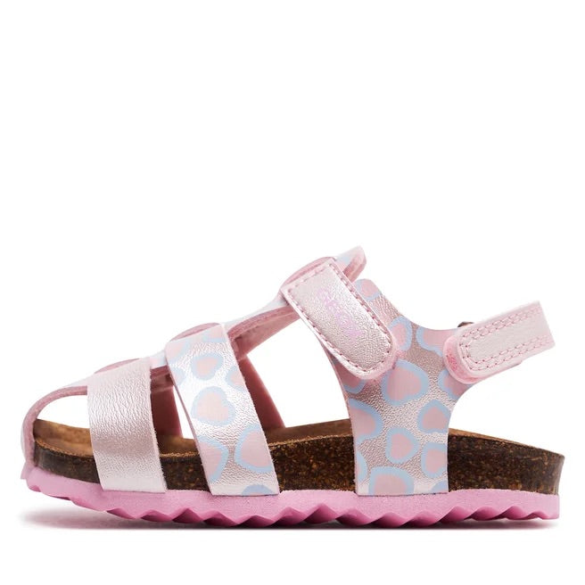 GEOX Bambina B S.Chalki G. A- Pearl.Syn Lt Pink B452RA 000NF C8010