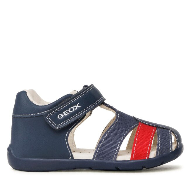 Geox B Elthan Boy B021PC 05410 C4245 Lt Navy/Red