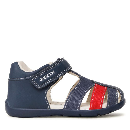 Geox B Elthan Boy B021PC 05410 C4245 Lt Navy/Red
