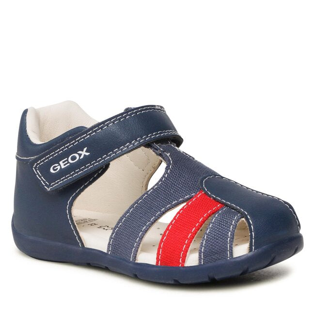 Geox B Elthan Boy B021PC 05410 C4245 Lt Navy/Red