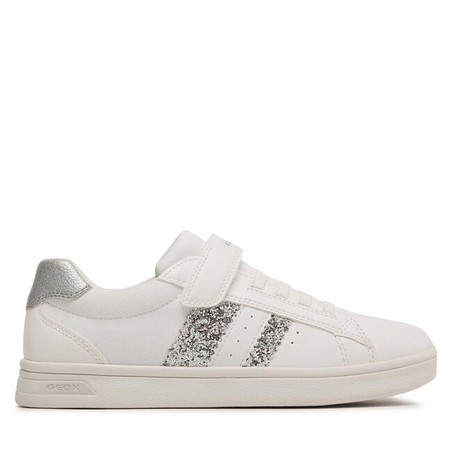 Geox J Djrock Girl J354ME05411C0007 D White/Silver