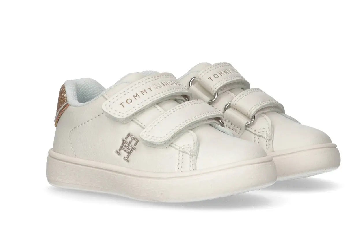TOMMY HILFIGER - T1A9-33515-0192 - BIANCO/ORO