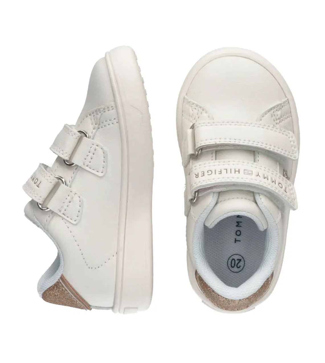 TOMMY HILFIGER - T1A9-33515-0192 - BIANCO/ORO