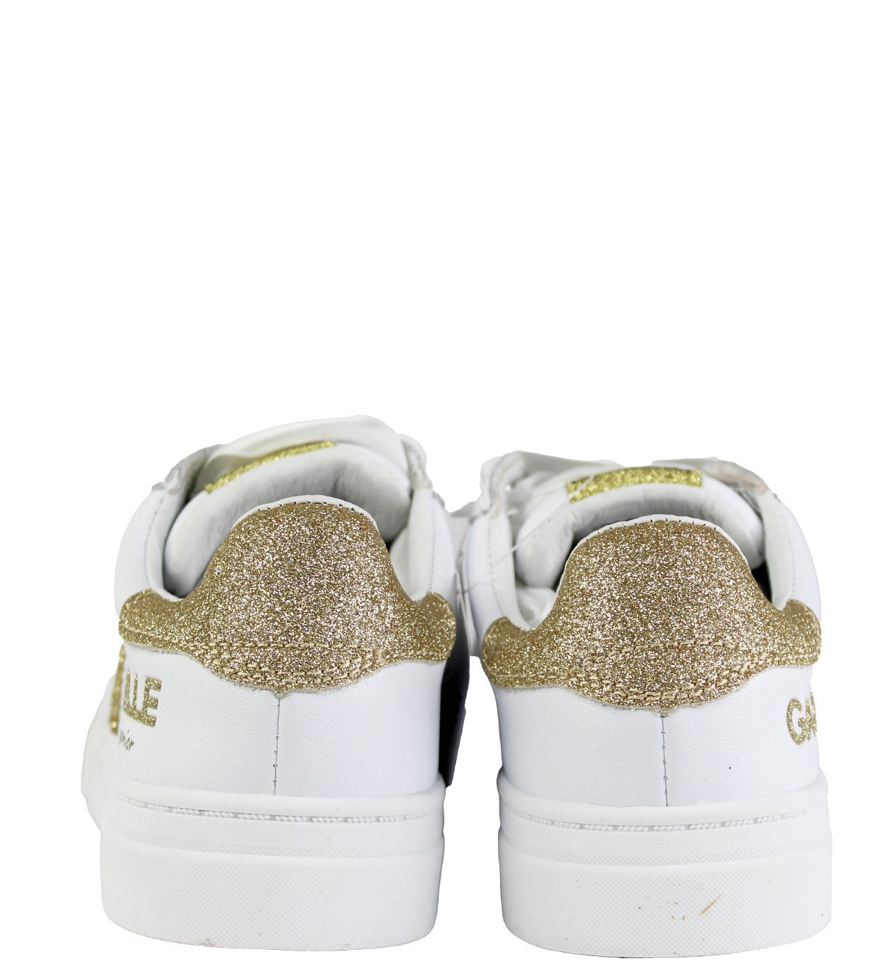 GAËLLE PARIS junior Sneakers Bambina Candy. Bianco/Platino. GS0021L