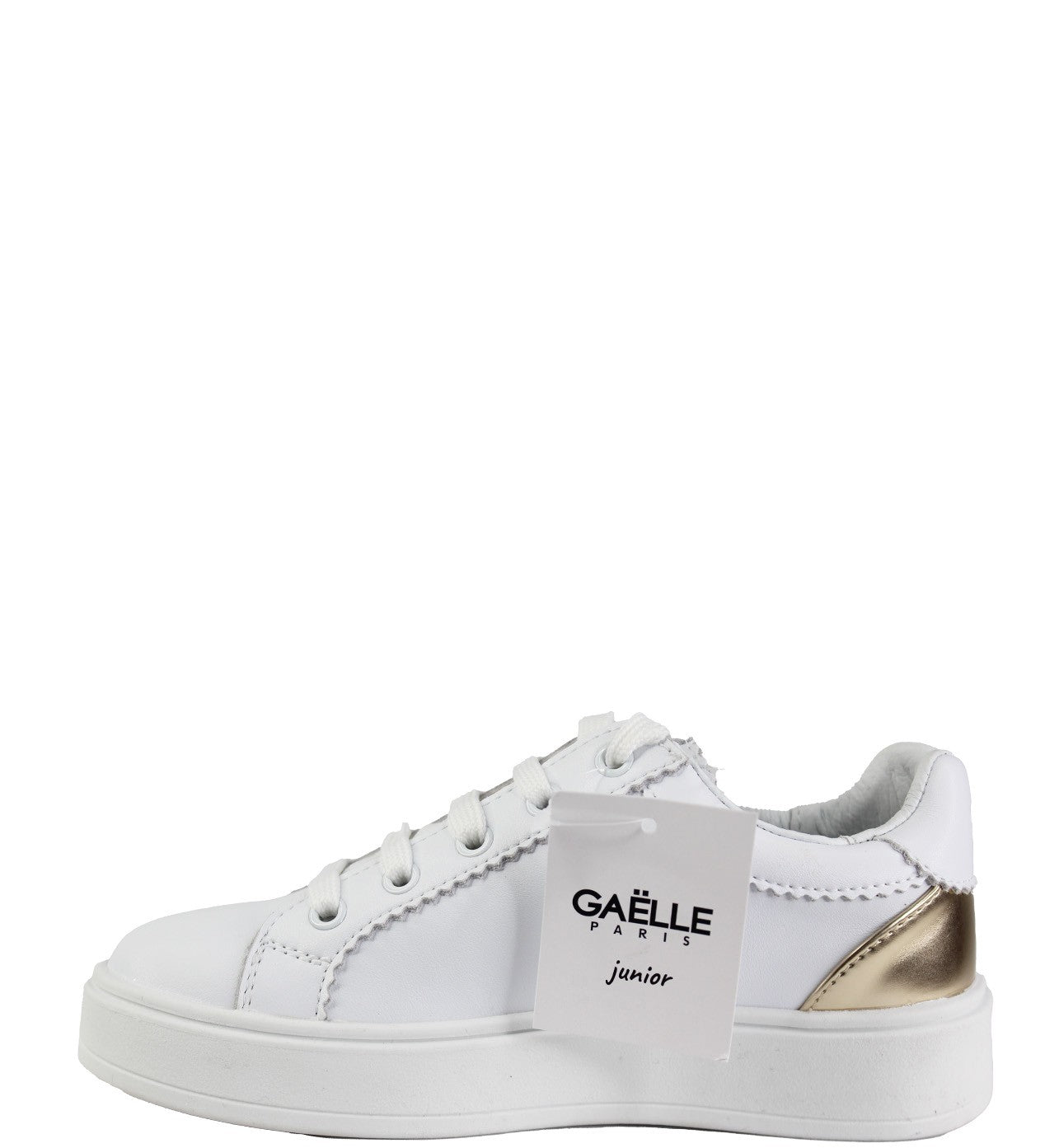 GAËLLE PARIS junior SNEAKERS BAMBINA Model. Silver. GS0027L