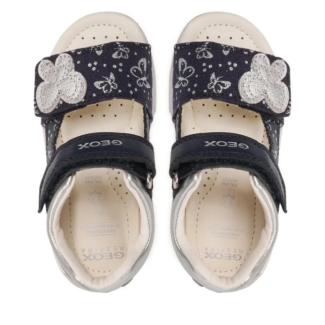 GEOX Bambina B S.Tapuz G.C-Syn+Pr.Canv Navy/Silver B250YC 0BCAW C0673