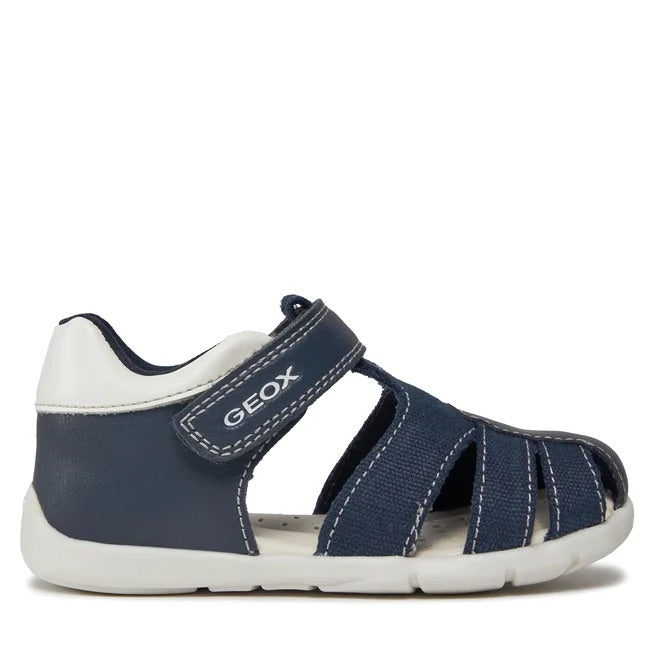 GEOX Bambino B Elthan B.C- Geobuck+Canvas Navy/White B451PC 05410 C4211