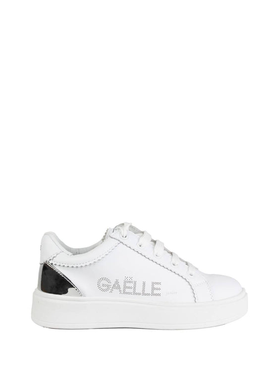 GAËLLE PARIS junior SNEAKERS BAMBINA Model. Silver. GS0027L