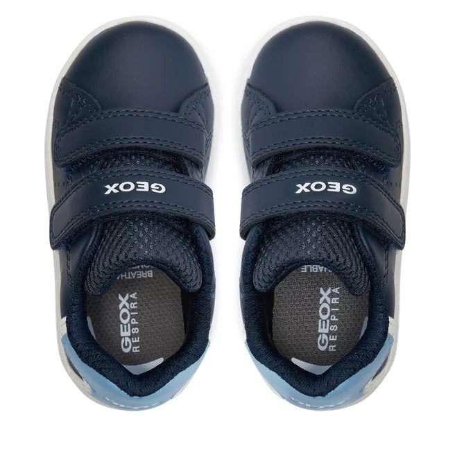 GEOX Sneakers B Eclyper A Bambino Navy/Lt Jeans. B365LA 000BC CF4A4