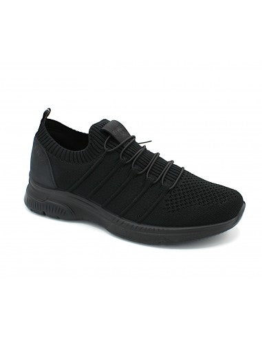ENVAL Soft Sneakers stringate TES.FLYKNIT 7/NERO. 1711400