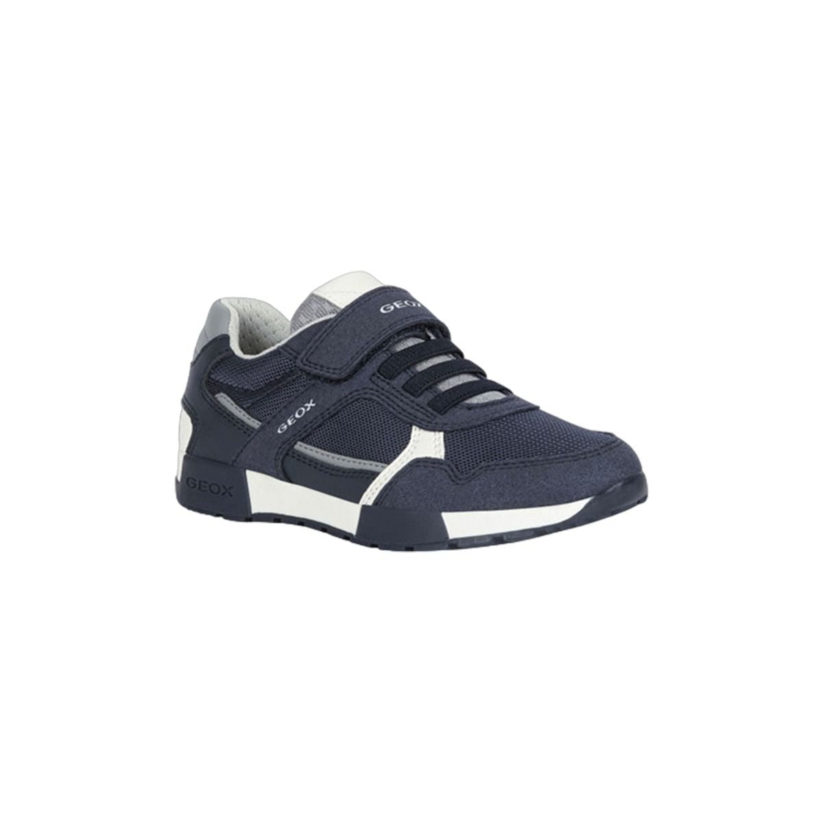 GEOX Bambino J ALFIER B.A- GBK SUE+MESH NAVY/GREY NRF:404. J046NA 0AU14 C0661