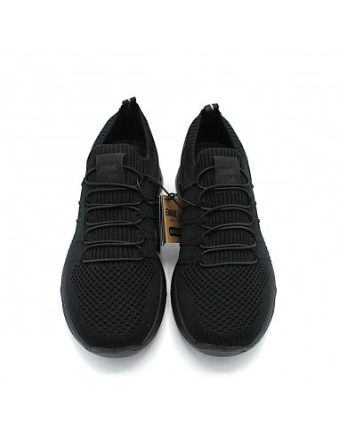 ENVAL Soft Sneakers stringate TES.FLYKNIT 7/NERO. 1711400