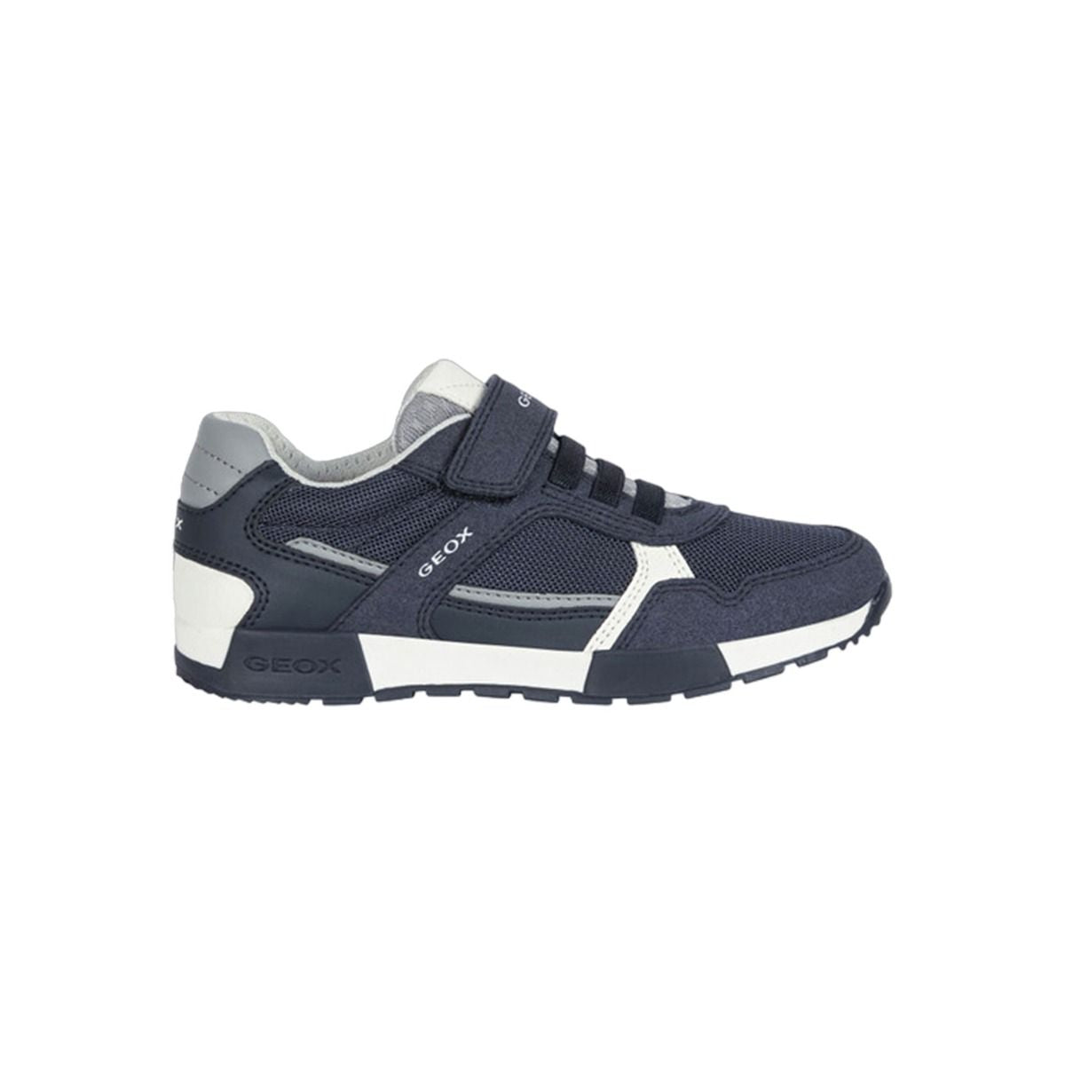 GEOX Bambino J ALFIER B.A- GBK SUE+MESH NAVY/GREY NRF:404. J046NA 0AU14 C0661