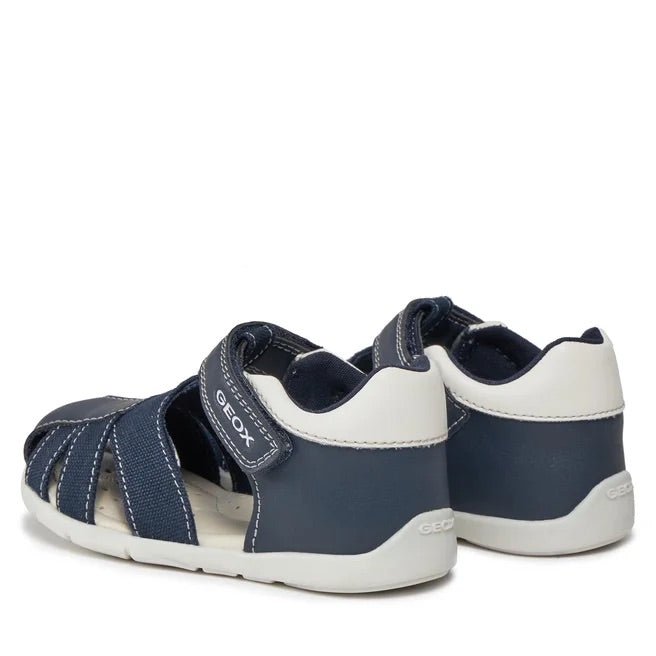 GEOX Bambino B Elthan B.C- Geobuck+Canvas Navy/White B451PC 05410 C4211